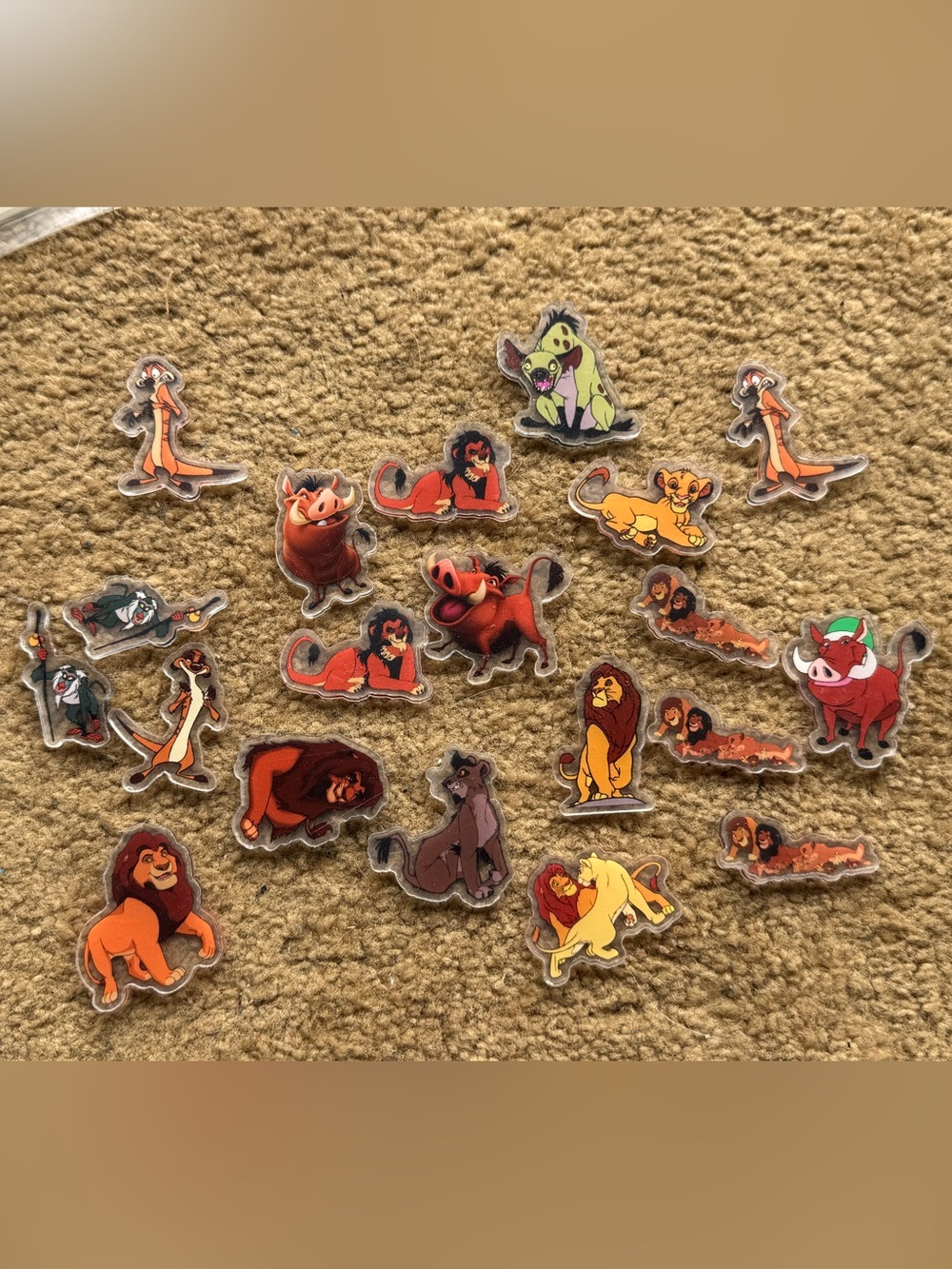Bundle of Lion King small acrylic characters